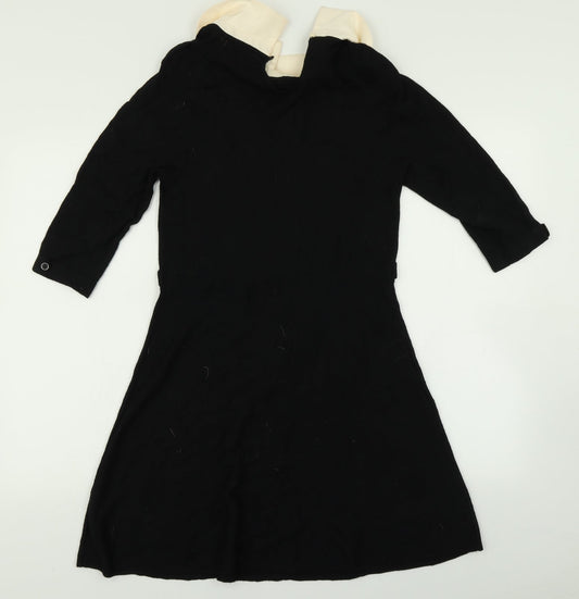 Tu Womens Black A-Line Size 10