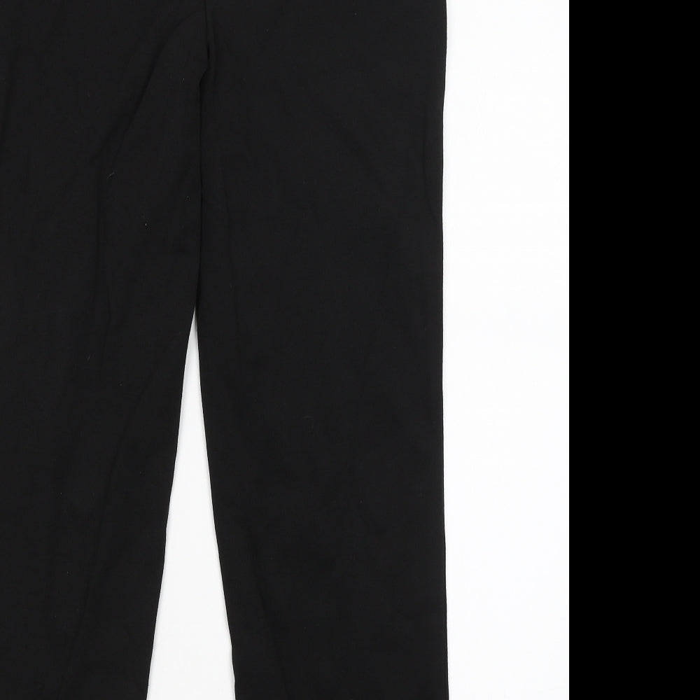 Classic Womens Black Jegging Trousers Size 10 L25 in