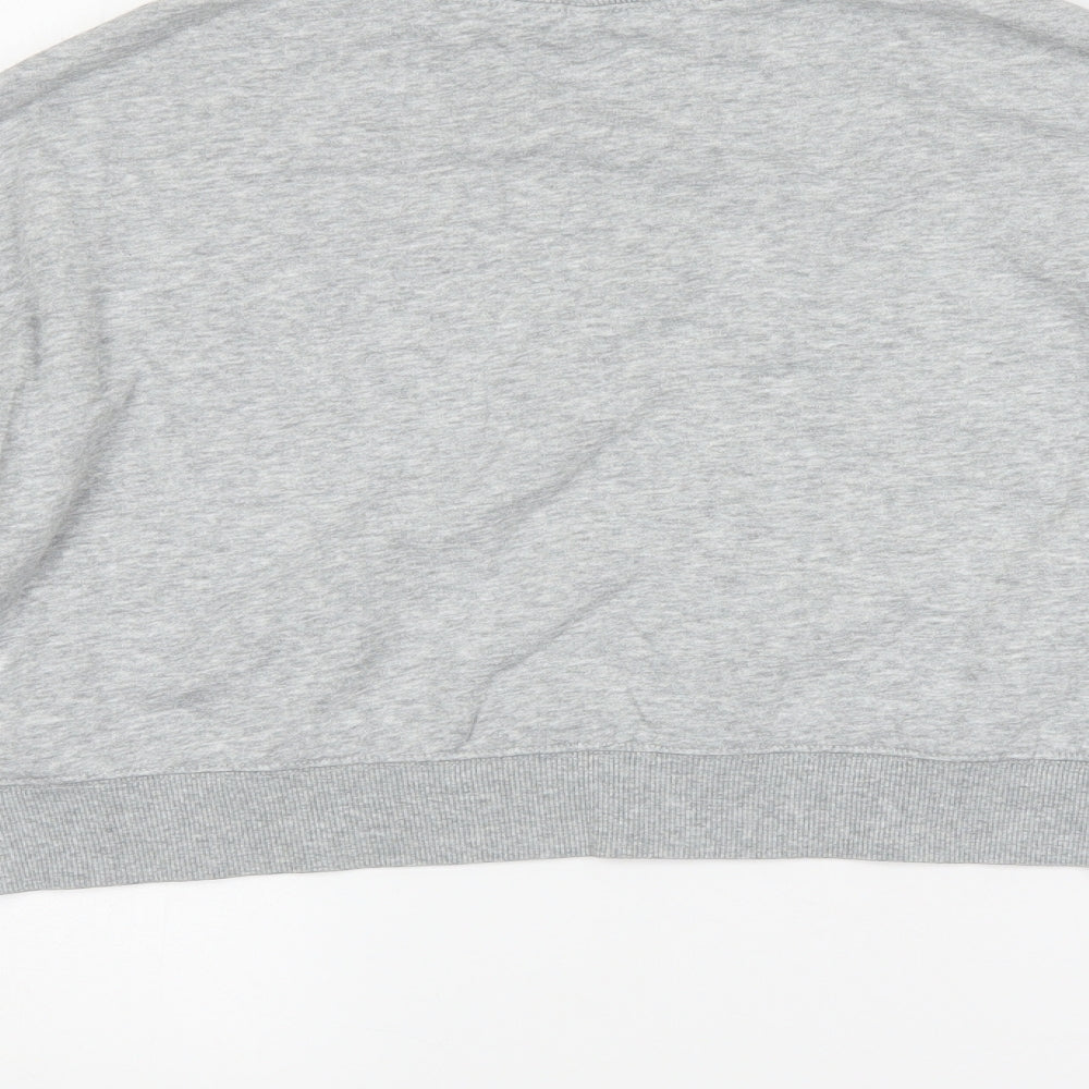 H&M Womens Grey Pullover Sweatshirt Size S