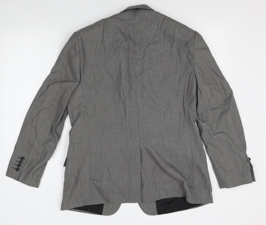 Remus uomu Mens Grey Jacket Blazer