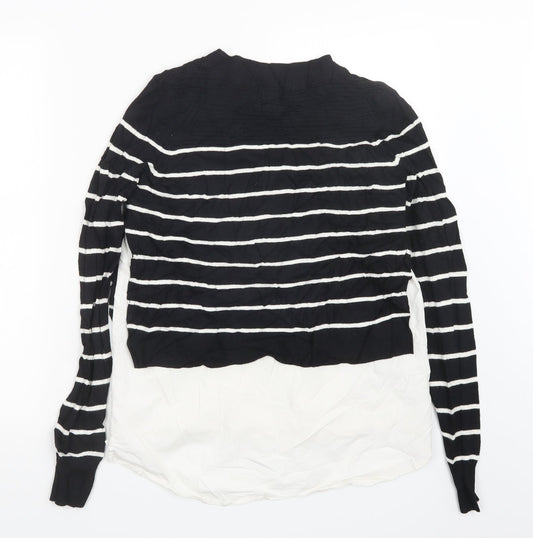Womens UK Size 6 River Island Black Pullover Jumper