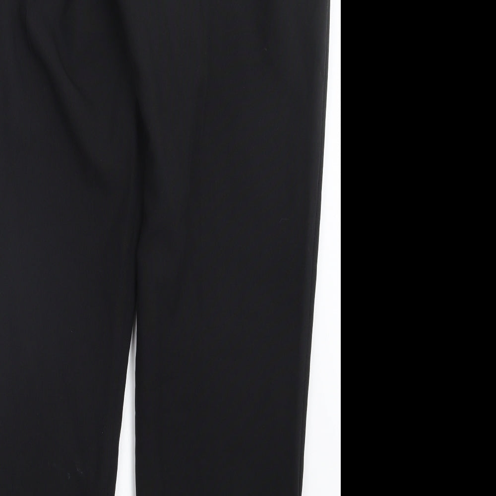 BM Womens Black Trousers Size 16 L28.5 in