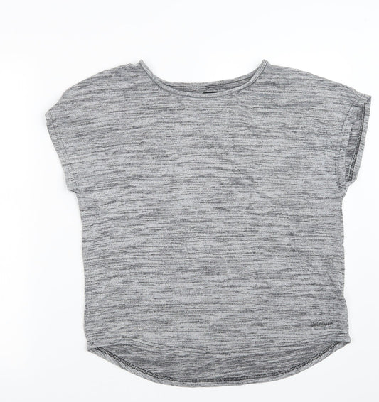 Womens UK Size 10 Golddigga Grey Pullover Jumper