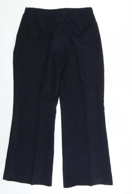 F&F Womens Blue Dress Pants Trousers Size 28 in L29 in