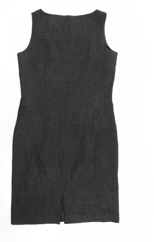 NEXT Womens Grey A-Line Size 8