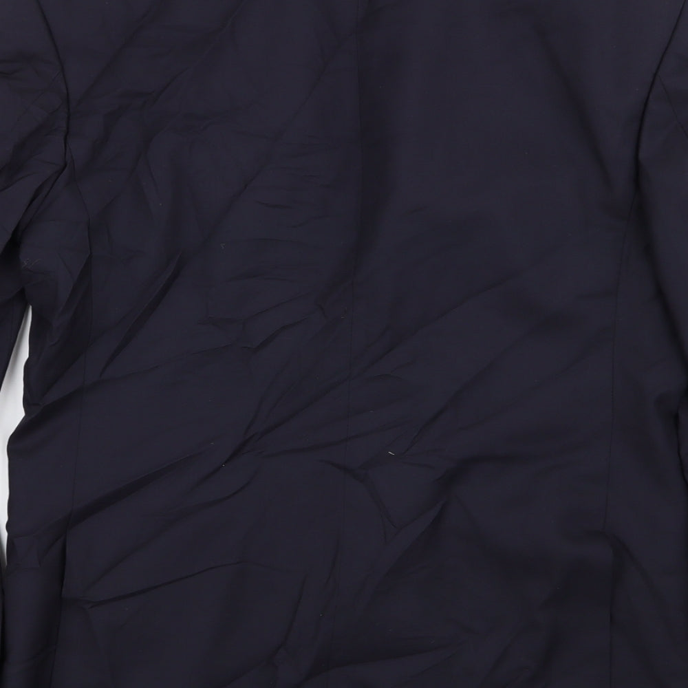 Mens UK Size 36 Preworn Regular Blue Suit Jacket