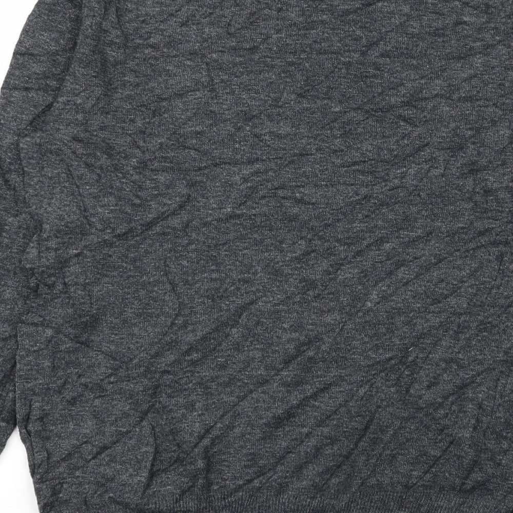Womens UK Size L Divided by H&M Grey Pullover Jumper