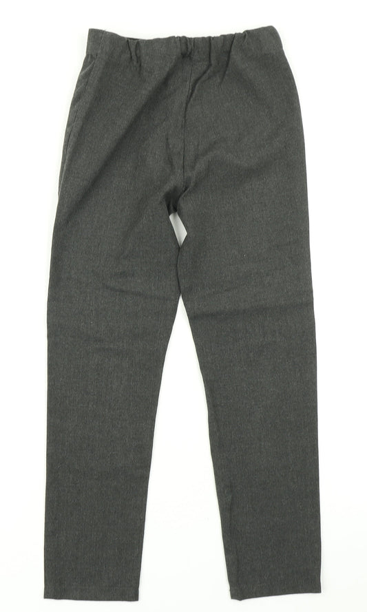 Debenhams Girls Grey Dress Pants Trousers Size 9 Years