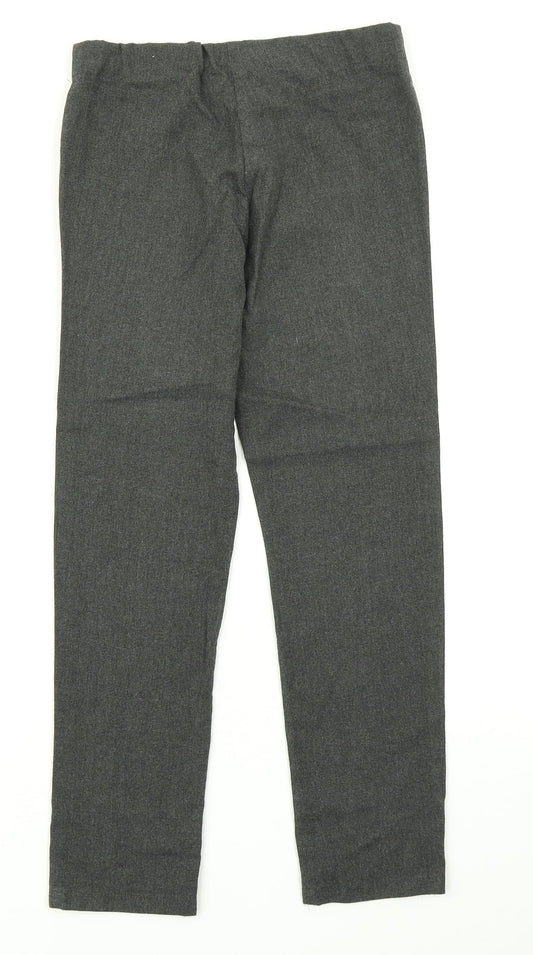 Debenhams Girls Grey Dress Pants Trousers Size 9 Years