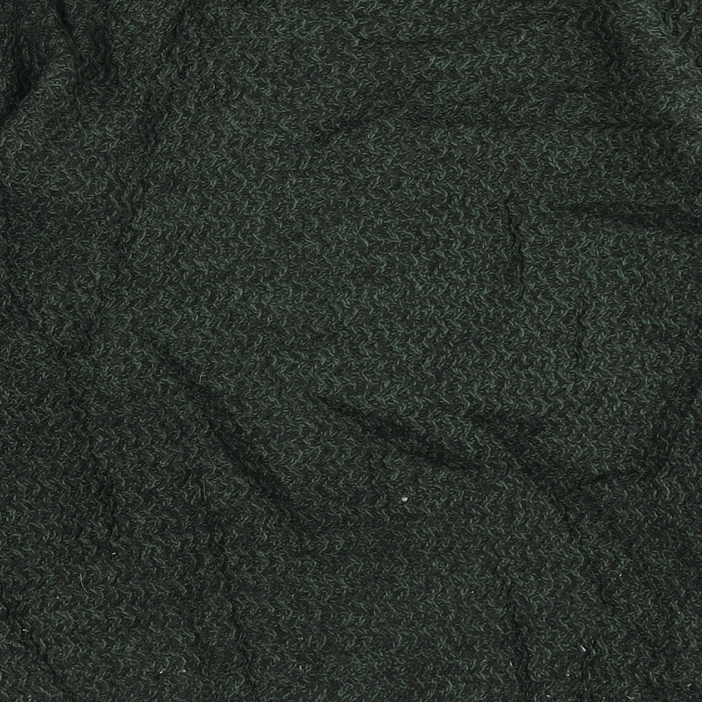 River Island Mens Green Knit Pullover Jumper Size S
