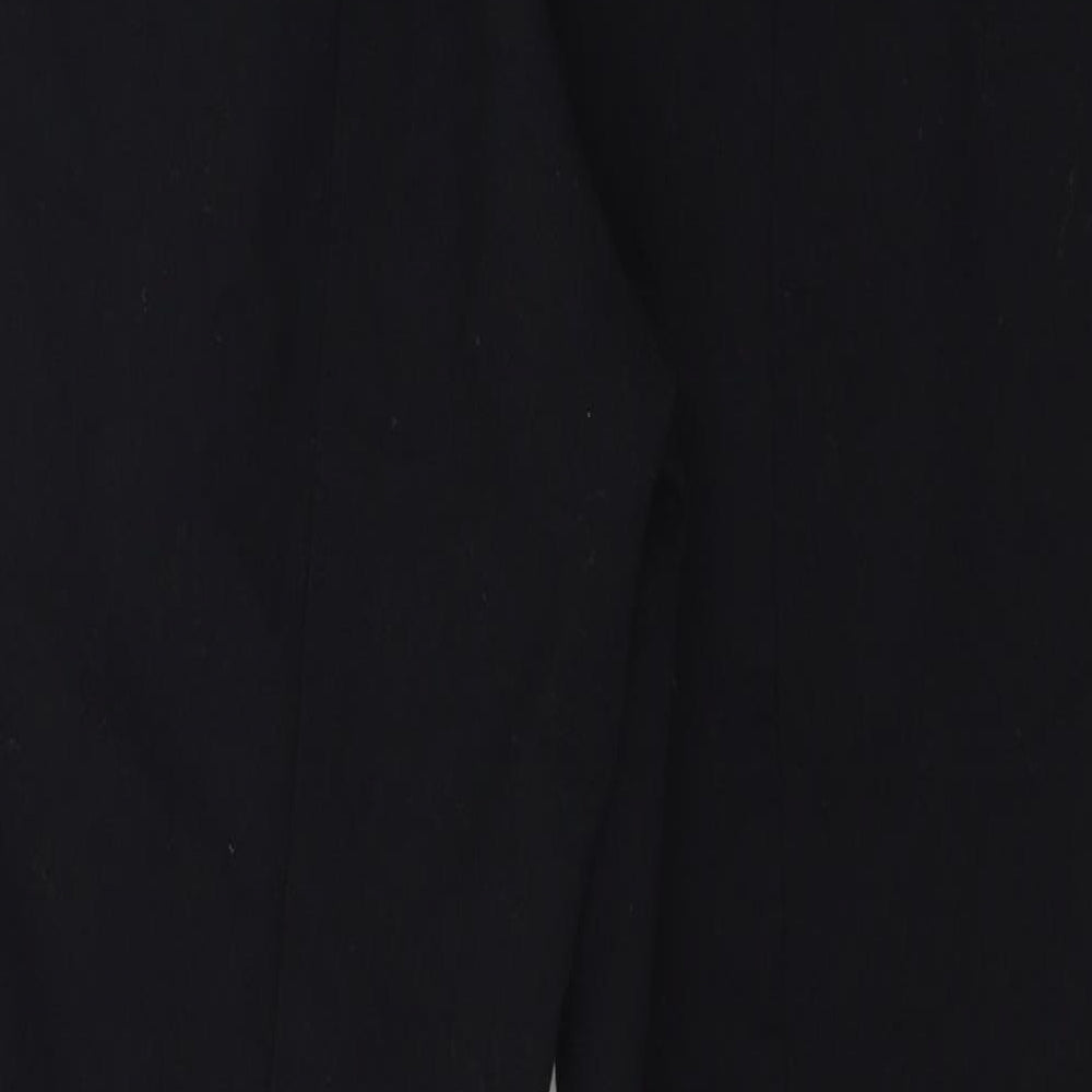 Womens UK Size 12 Marks and Spencer Regular Fit Black Trousers