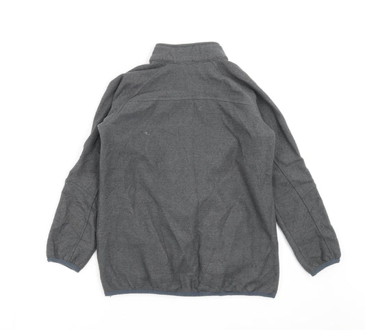 Crane Boys Grey Full Zip Jumper Size 11-12 Years