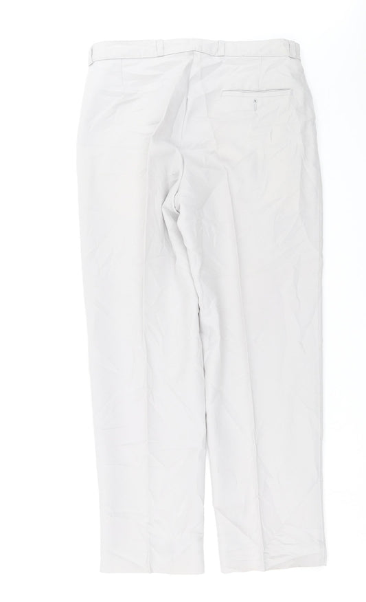 Preworn Mens Grey Trousers Size 32 in L29 in