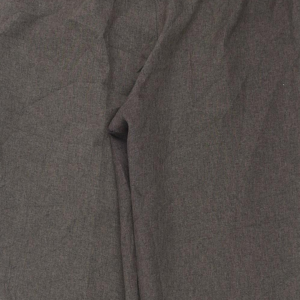 Bm Collection Womens Brown Trousers Size 16 L27 in