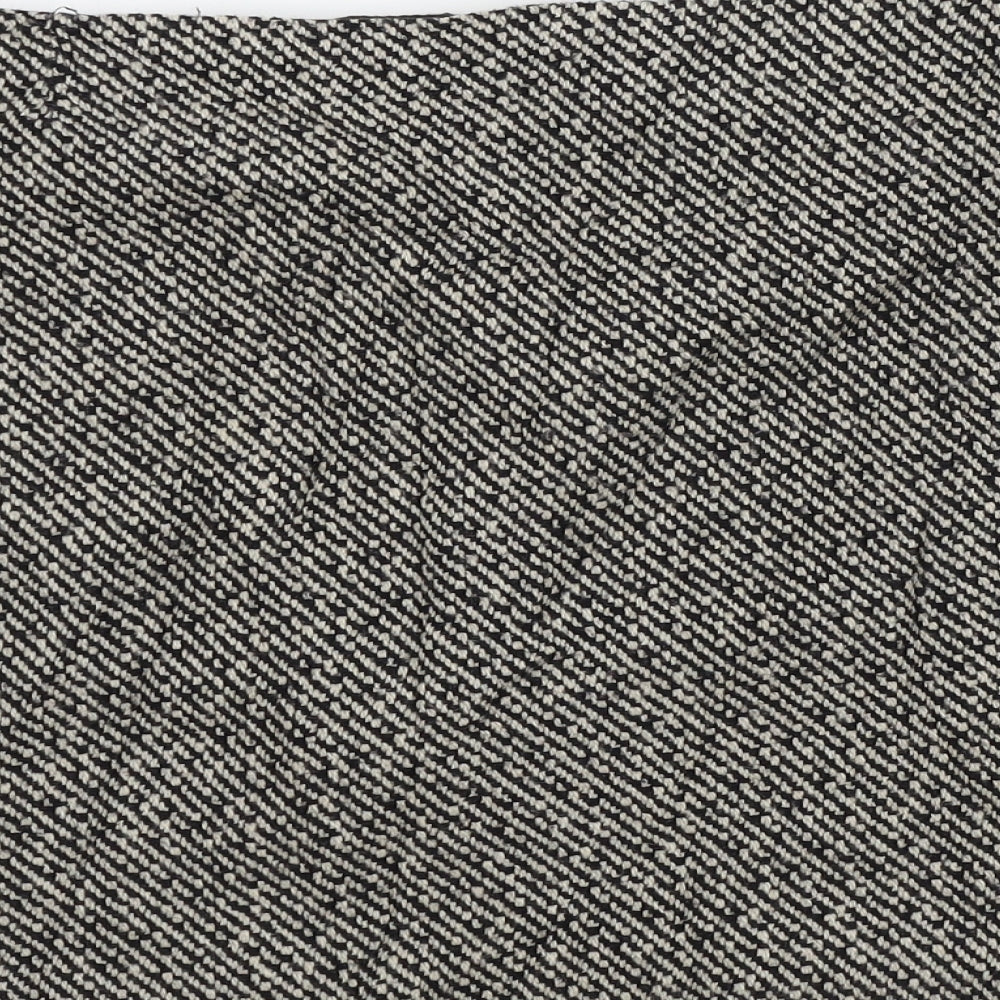 Gap Womens Black Geometric A-Line Skirt Size 12