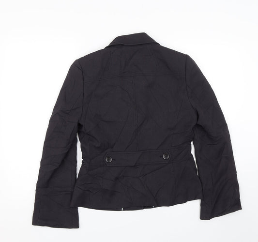 Womens UK Size 10 Planet Regular Black Suit Jacket