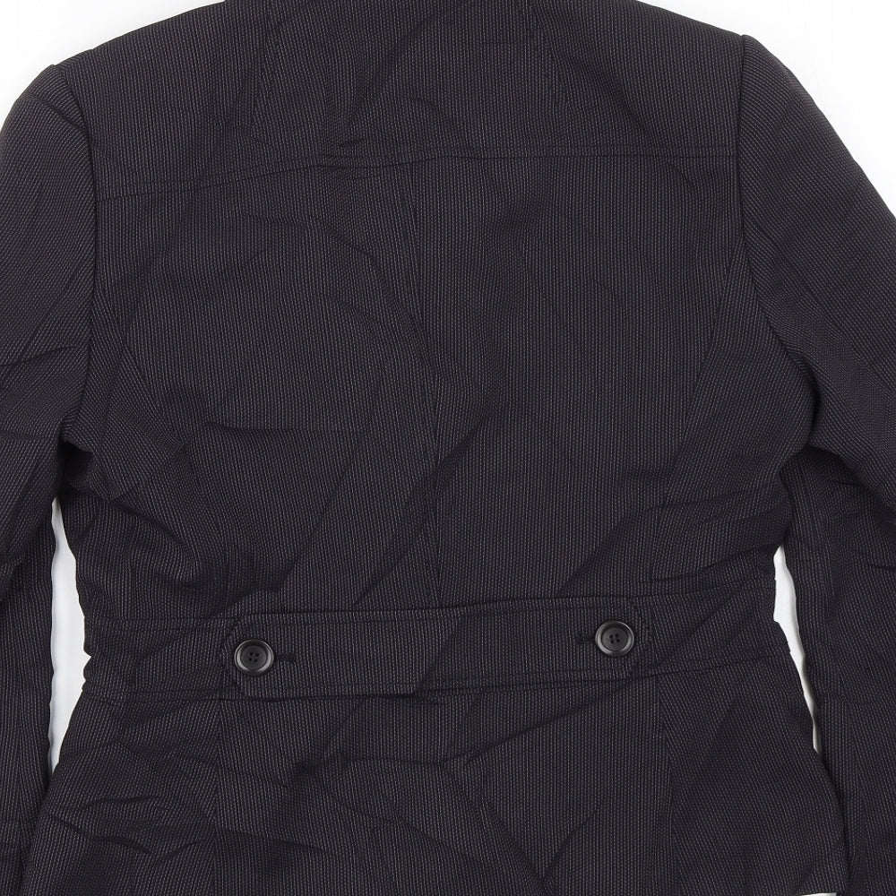 Womens UK Size 10 Planet Regular Black Suit Jacket