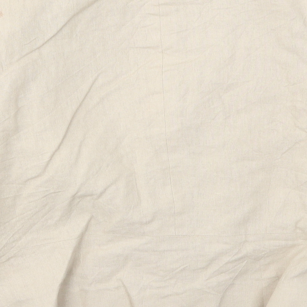 Debenhams Womens Beige Jacket Blazer Size 12
