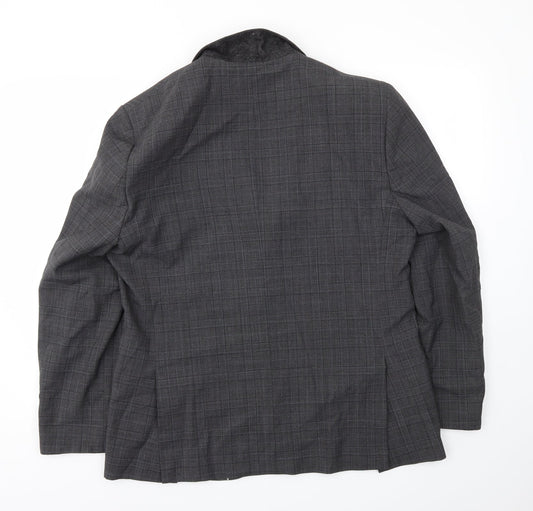 TURNER & SANDERSON Mens Grey Jacket Blazer Size 44