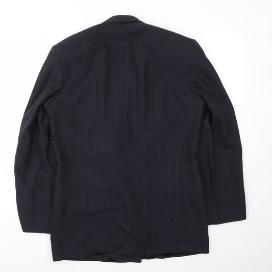 Mens UK Size 38 M&S Regular Blue Suit Jacket