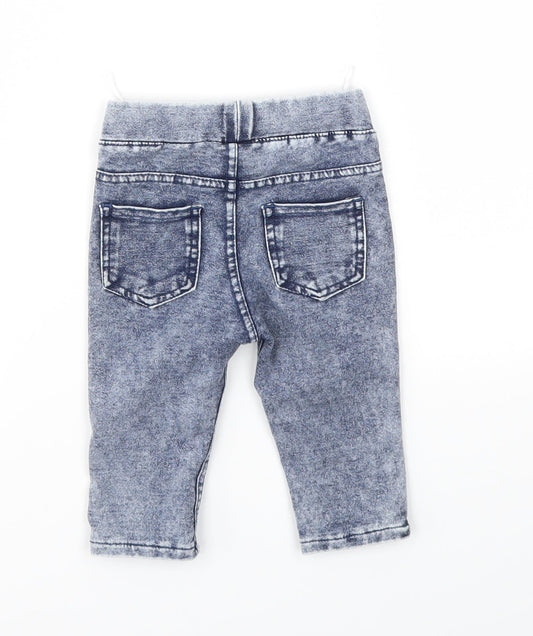 H&M Girls Blue Capri Jeans Size 3-6 Months