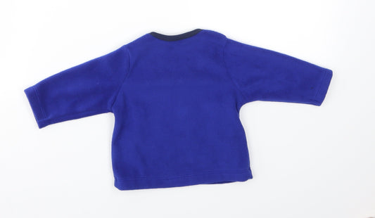 George Boys Blue Basic T-Shirt Size 0-3 Months