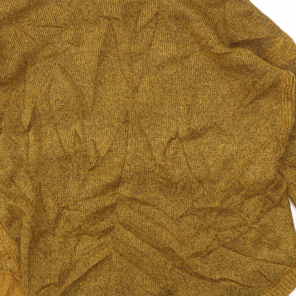 Womens UK Size 6 New Look Yellow Pullover Jumper
