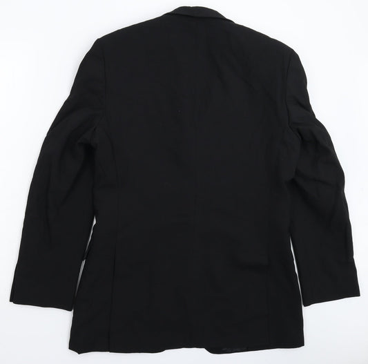 Mens UK Size 40 Karl Jackson Regular Black Suit Jacket