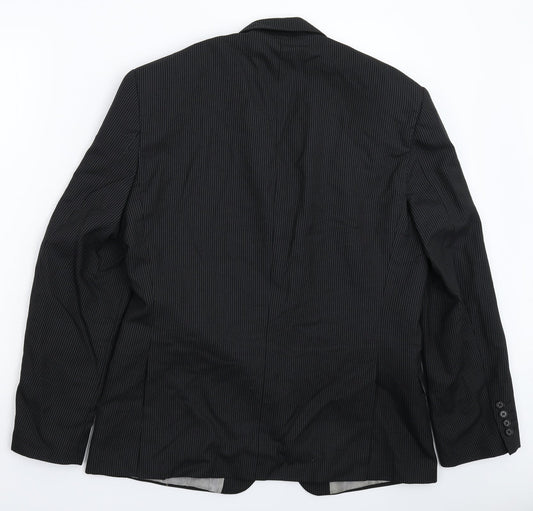 Mens UK Size 42 NEXT Regular Black Suit Jacket