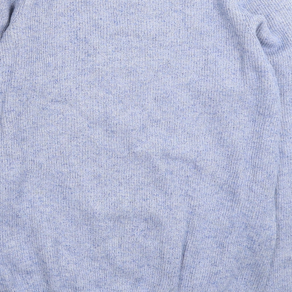 Marks and Spencer Mens Blue Knit Pullover Jumper Size S