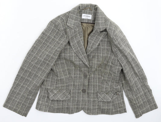Womens UK Size 14 Atmosphere Regular Grey Blazer