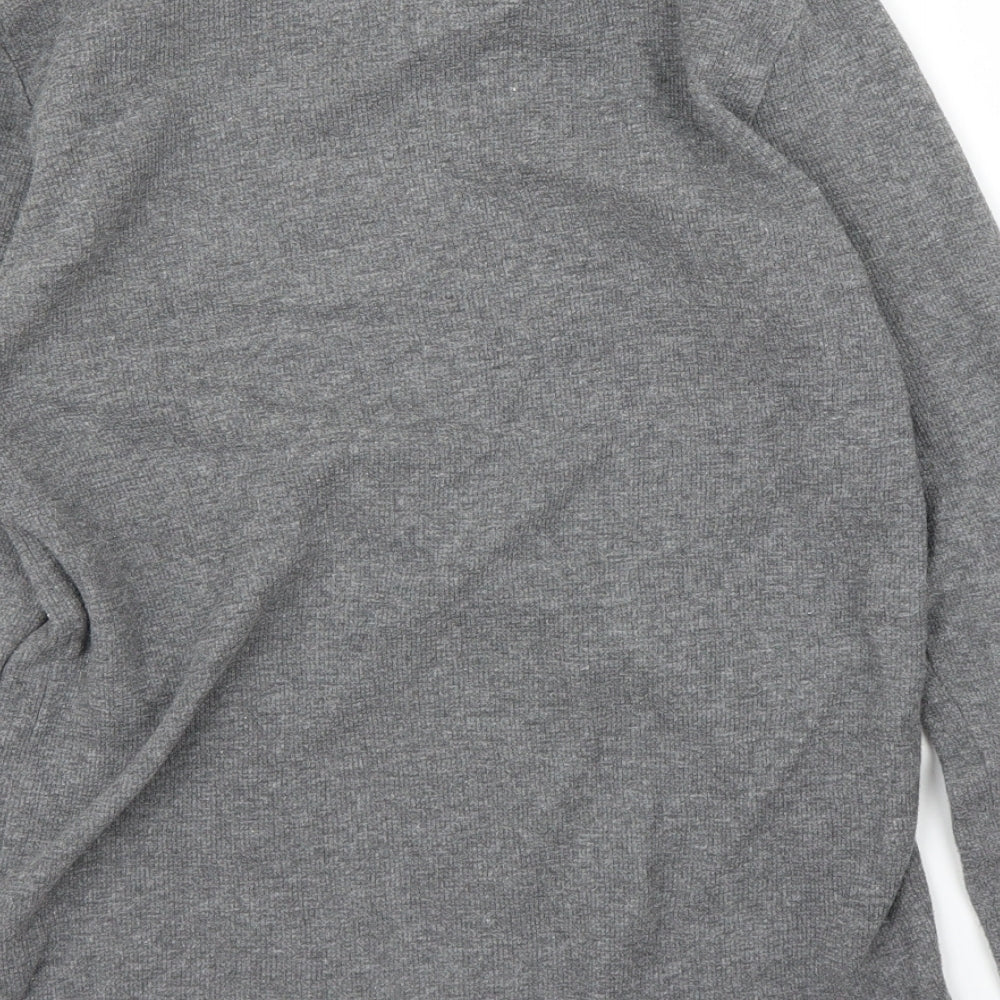 F&F Mens Grey Pullover Jumper Size M