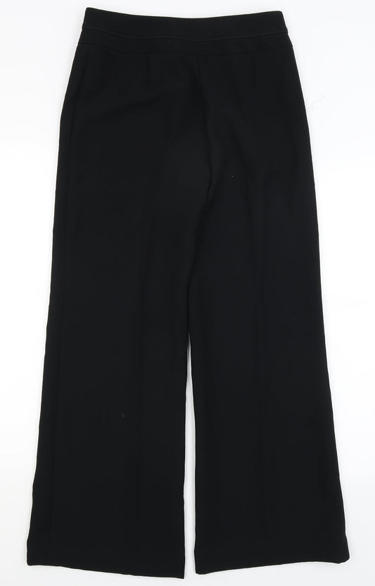 Womens UK Size 8 NEXT Regular Fit Dress Pants Black Trousers