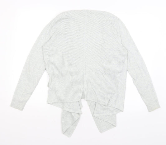 George Womens Grey Wrap Jumper Size 12
