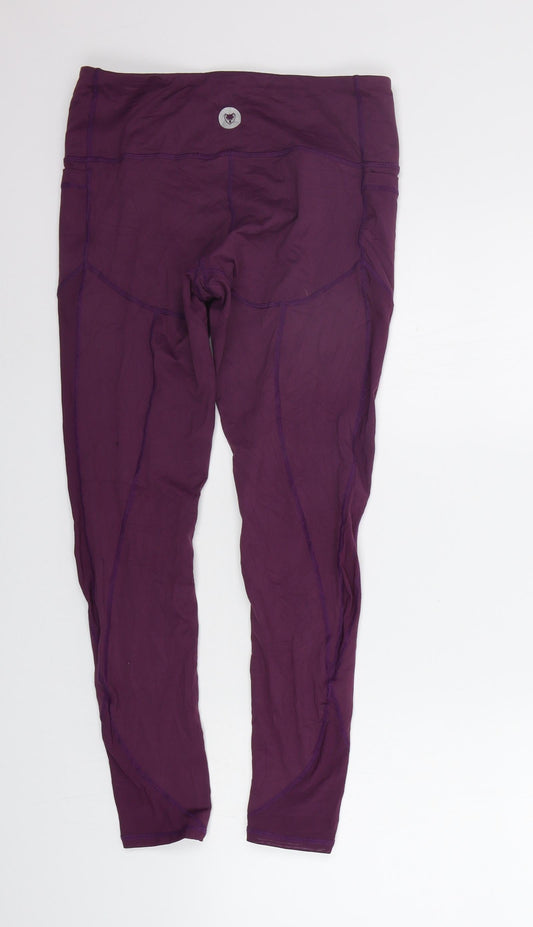 WEARWOLF Womens Purple Jegging Trousers Size M L24 in