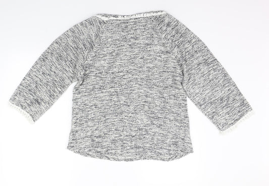 Womens UK Size 12 Marks and Spencer Grey Pullover Jumper