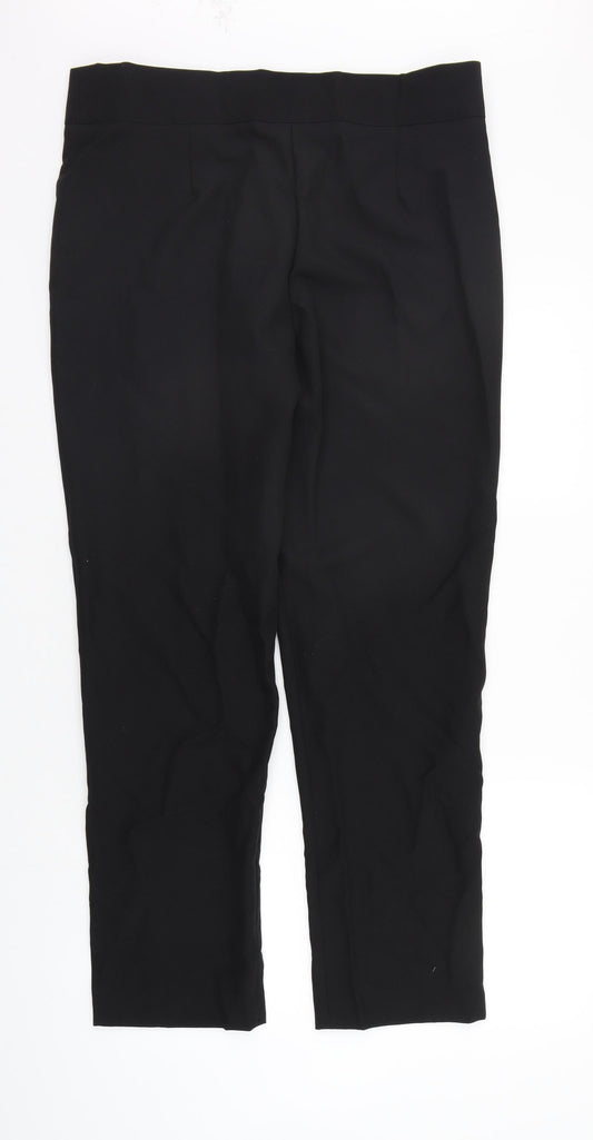 Premier Womens Black Trousers Size 14 L27 in