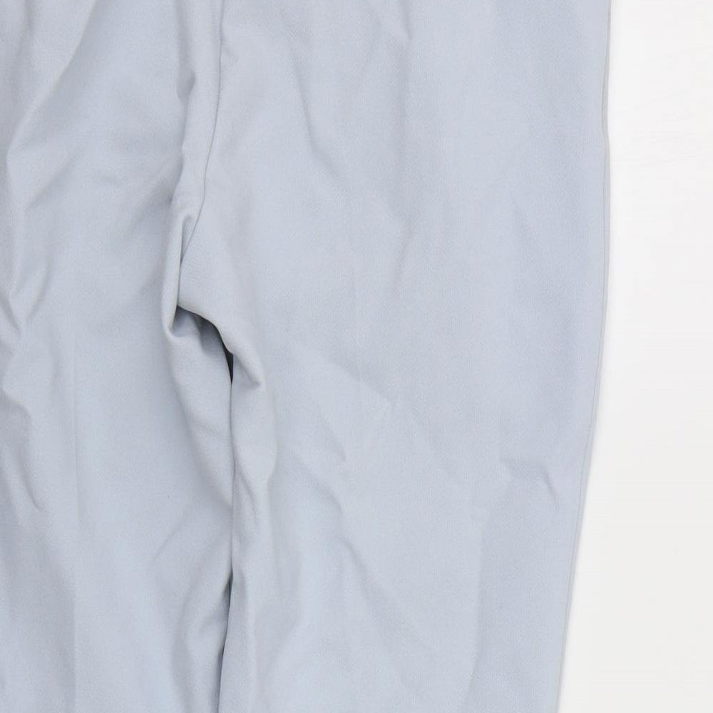 Womens UK Size 12 Topshop Regular Fit Blue Trousers