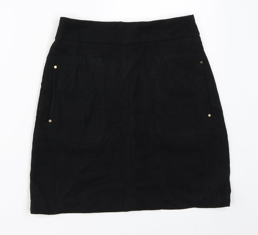 H&M Womens Black Mini Skirt Size 32