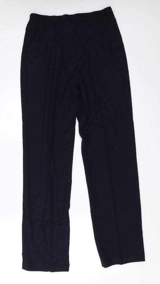 Womens UK Size 12 Paul Seperates Regular Fit Blue Trousers