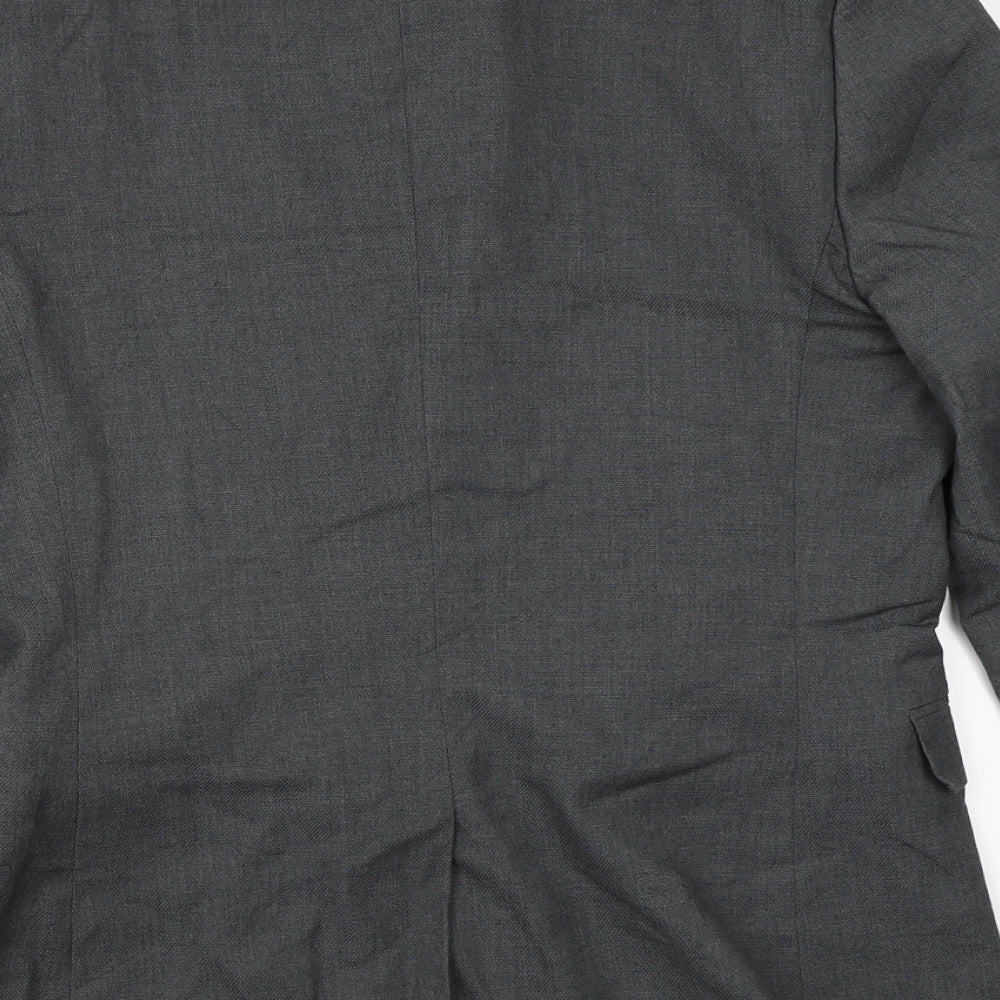 Mens UK Size 38 H&M Regular Grey Suit Jacket