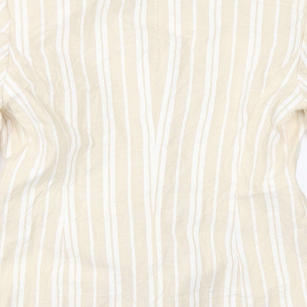 Gerry Weber Womens Beige Jacket Blazer Size 8