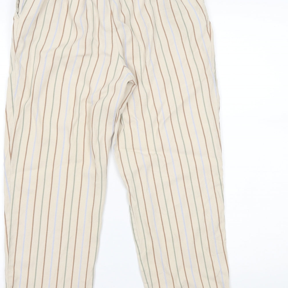 Womens UK Size 8 Marks and Spencer Regular Fit Multicoloured Trousers
