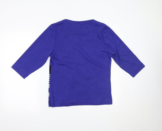 Womens UK Size 12 TIGI Black Basic Blouse