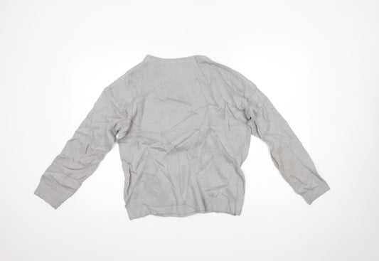 Brave Soul Womens Grey Pullover Jumper Size 12