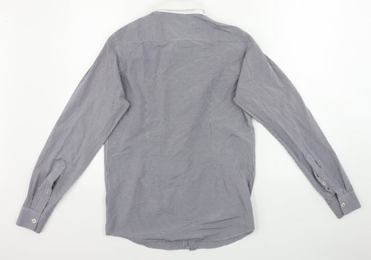 ASOS Mens Blue Check Dress Shirt Size S