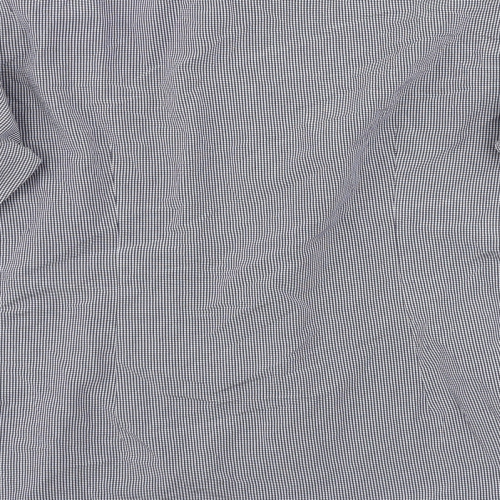 ASOS Mens Blue Check Dress Shirt Size S