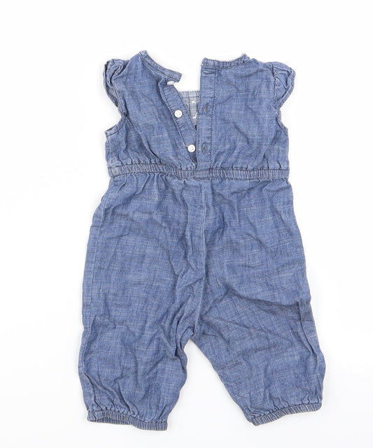 Florence and Fred Blue Romper One-Piece - Florence and Fred