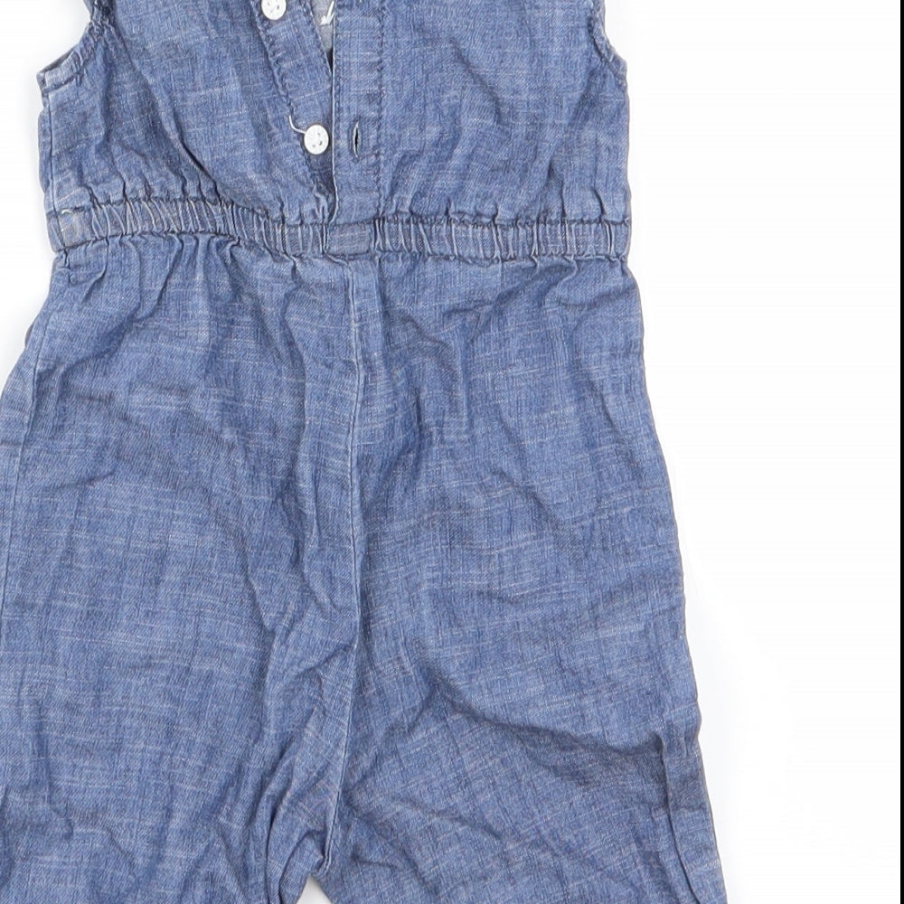 Florence and Fred Blue Romper One-Piece - Florence and Fred