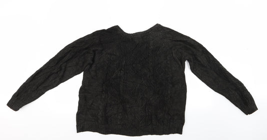 George Mens Black Pullover Jumper Size L - George Jumper